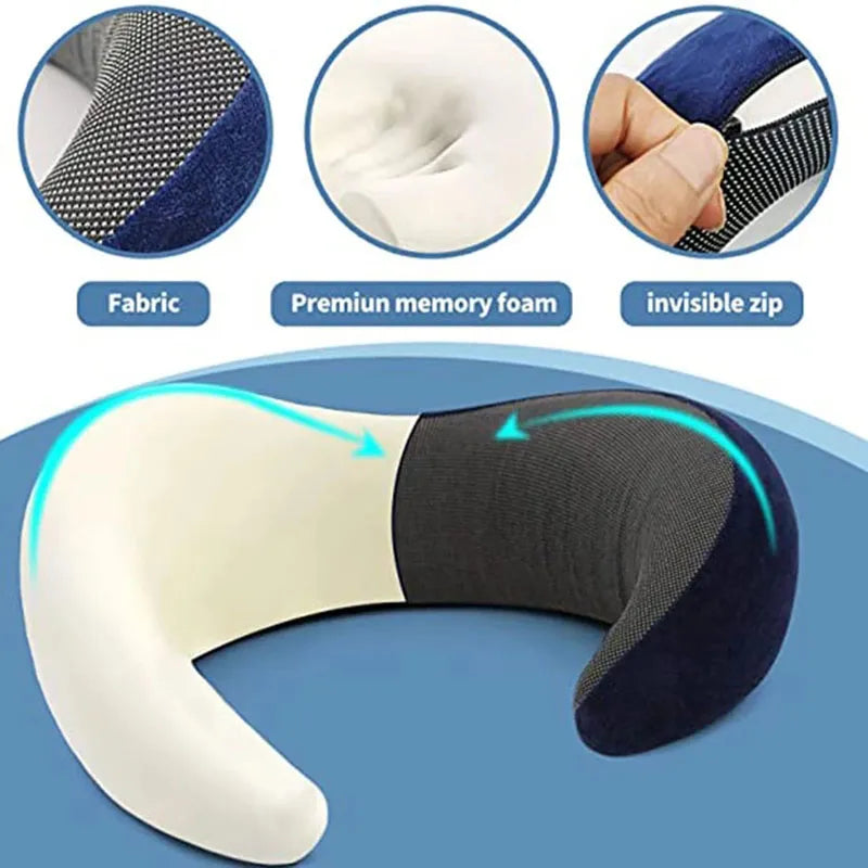 Almohada de espuma para el cuello