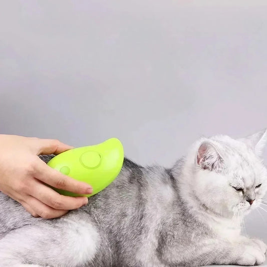 GatoZen - Cepillo Spray 3 en 1 (masajear, cepillar y limpiar)