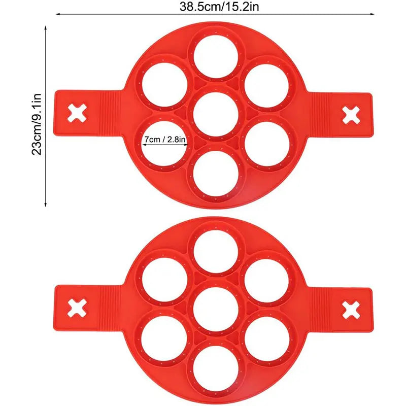 Moldes para panqueques antiadherentes