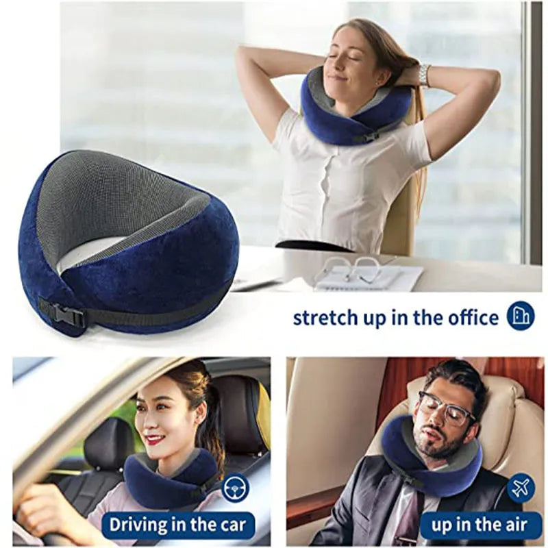 Almohada de espuma para el cuello